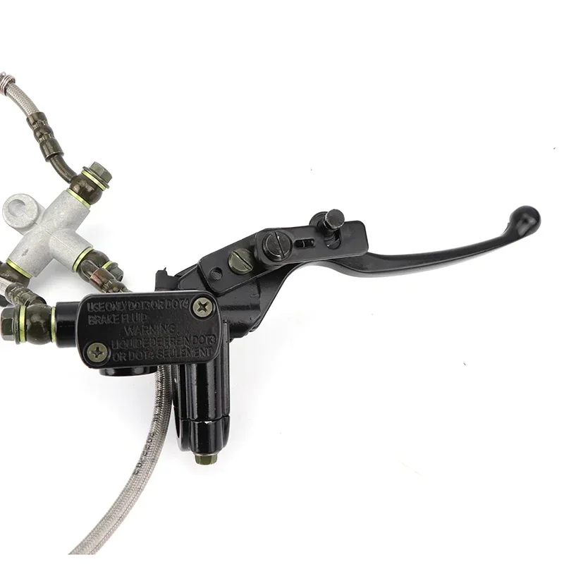 

Гидравлический двойной дисковый тормозной суппорт, главный цилиндр в сборе, подходит для 150cc 200cc 250cc ATV UTV Buggy Quad Dirt Bike, переднее колесо