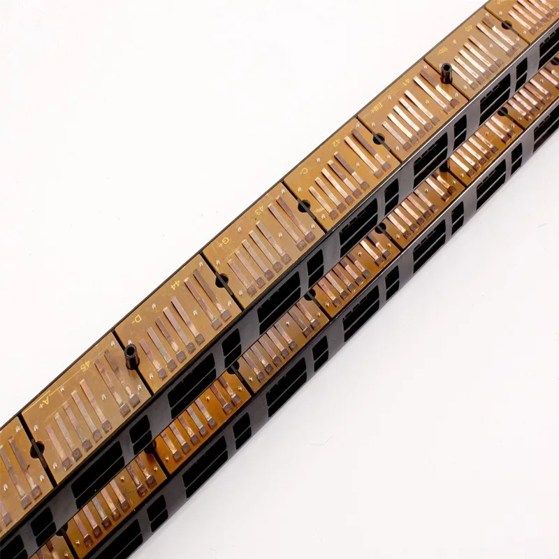 48 sets of double chord harmonica, ensemble harmonica, adult band playing group film with root notes
