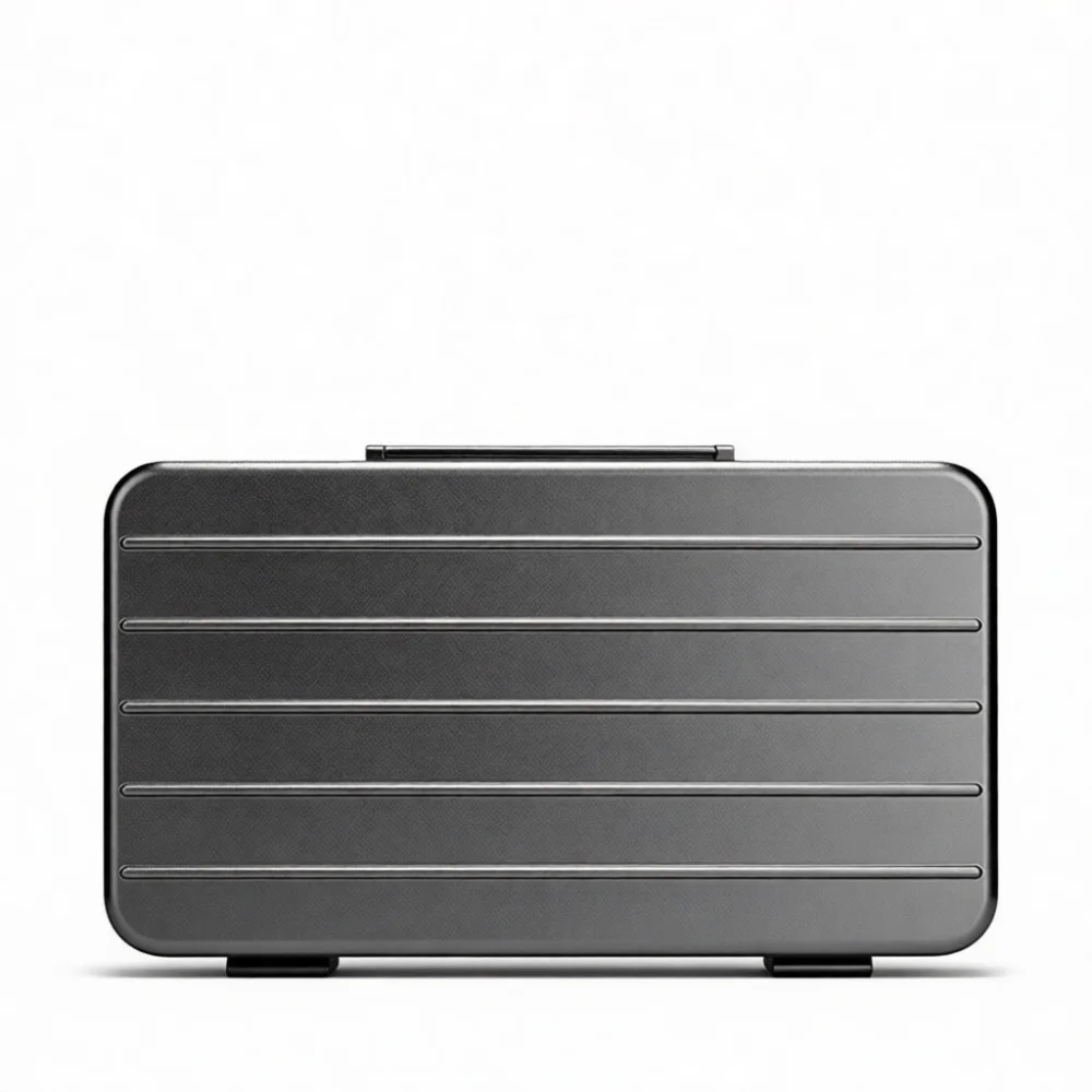 Slim Cigar Humidor For CIGARLOONG Aluminum Travel Box Cedar Lining Portable Protection Case Anti-Crush Pocket Storage Tool