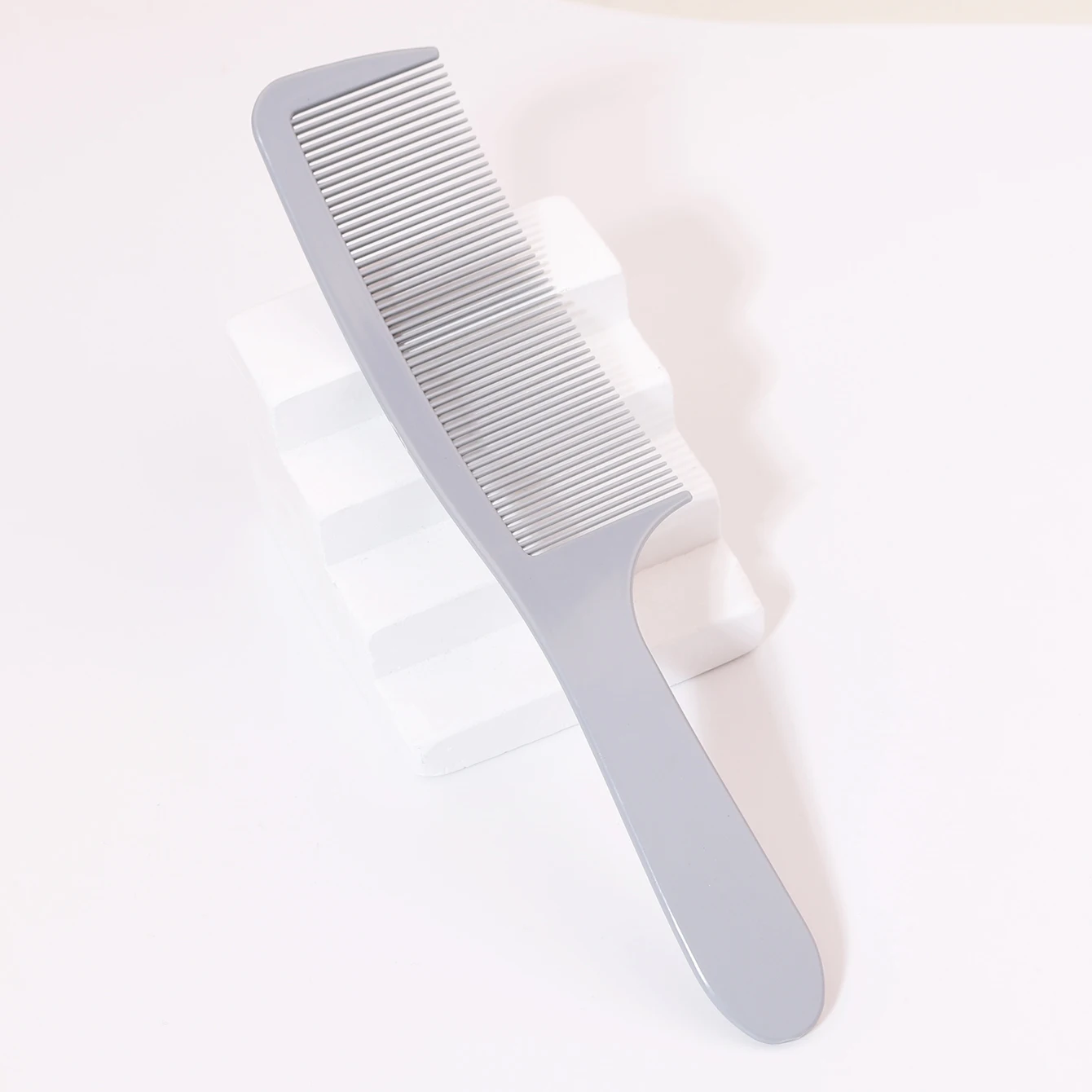 1PC Flat Headed Curved Comb, Professional Hair Cutting Tool
