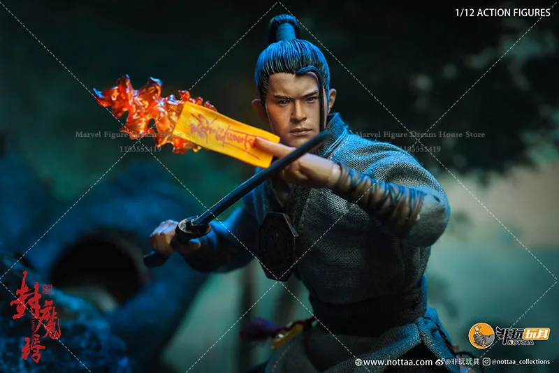 متوفر طبعة فاخرة 1/12 مقياس ختم قائمة شيطان الشيطان القاتل يان شياو شي 6 بوصة مجموعة كاملة عمل الشكل الذكور الجندي اللعب #5