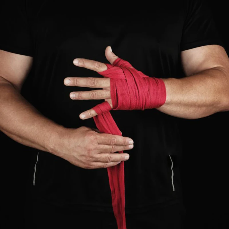 

Boxing Hand Wraps 2.5M Elastic Bandage for Training MMA Kickboxing Muay Thai Wrist Support Gloves Men Women Gym Accessories