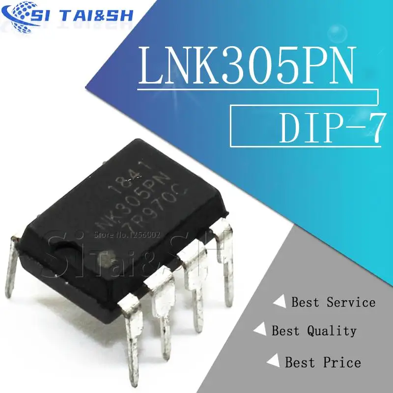 5PCS LNK305PN DIP7 LNK305 DIP LNK305P DIP-7 305PN