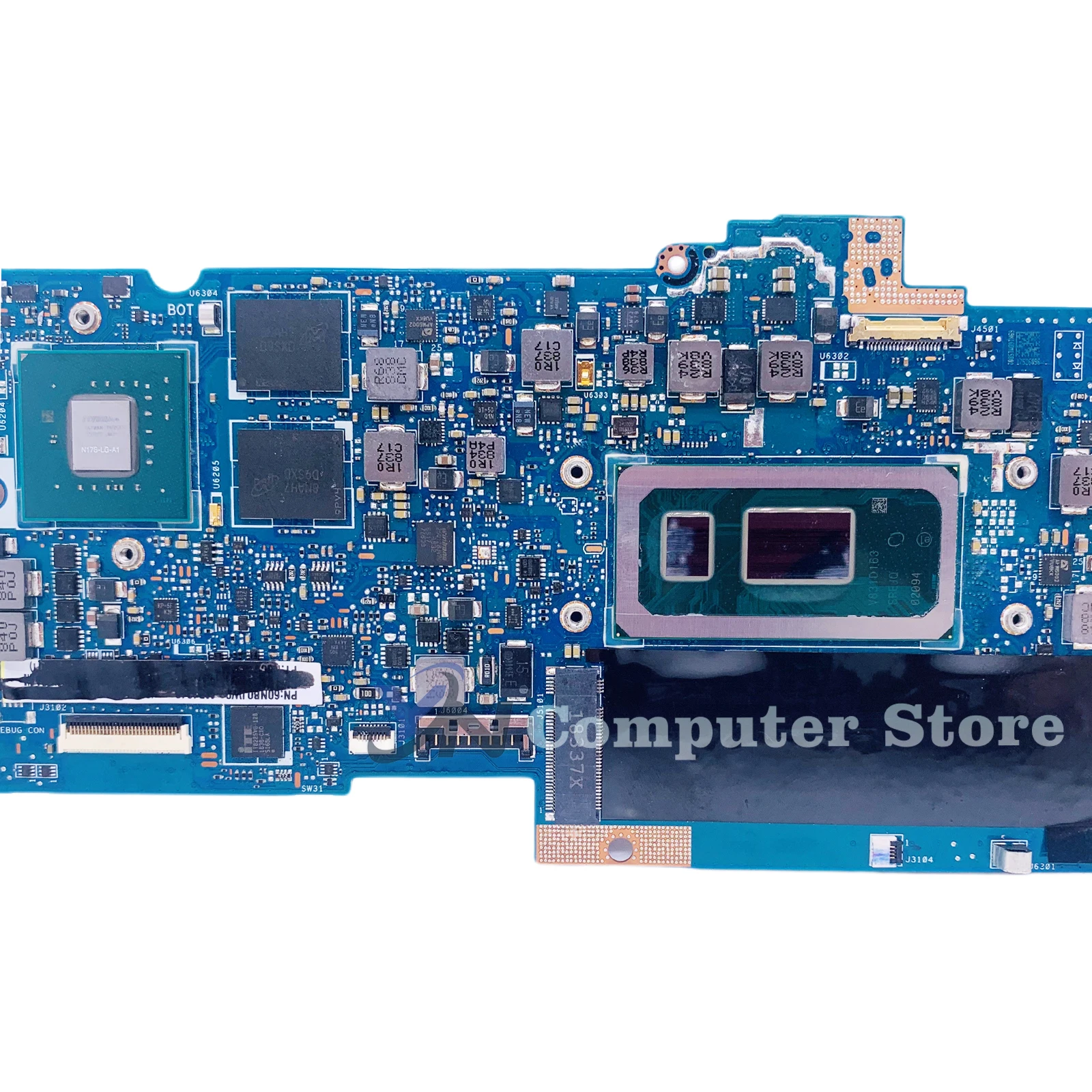 Imagem -05 - Placa-mãe do Portátil para Asus Ux333fn Rx333fa Bx333fa Rx333fn Rx333fn i5 i7 8ª Geração Mx150 Mx250 Uma Teste de 100