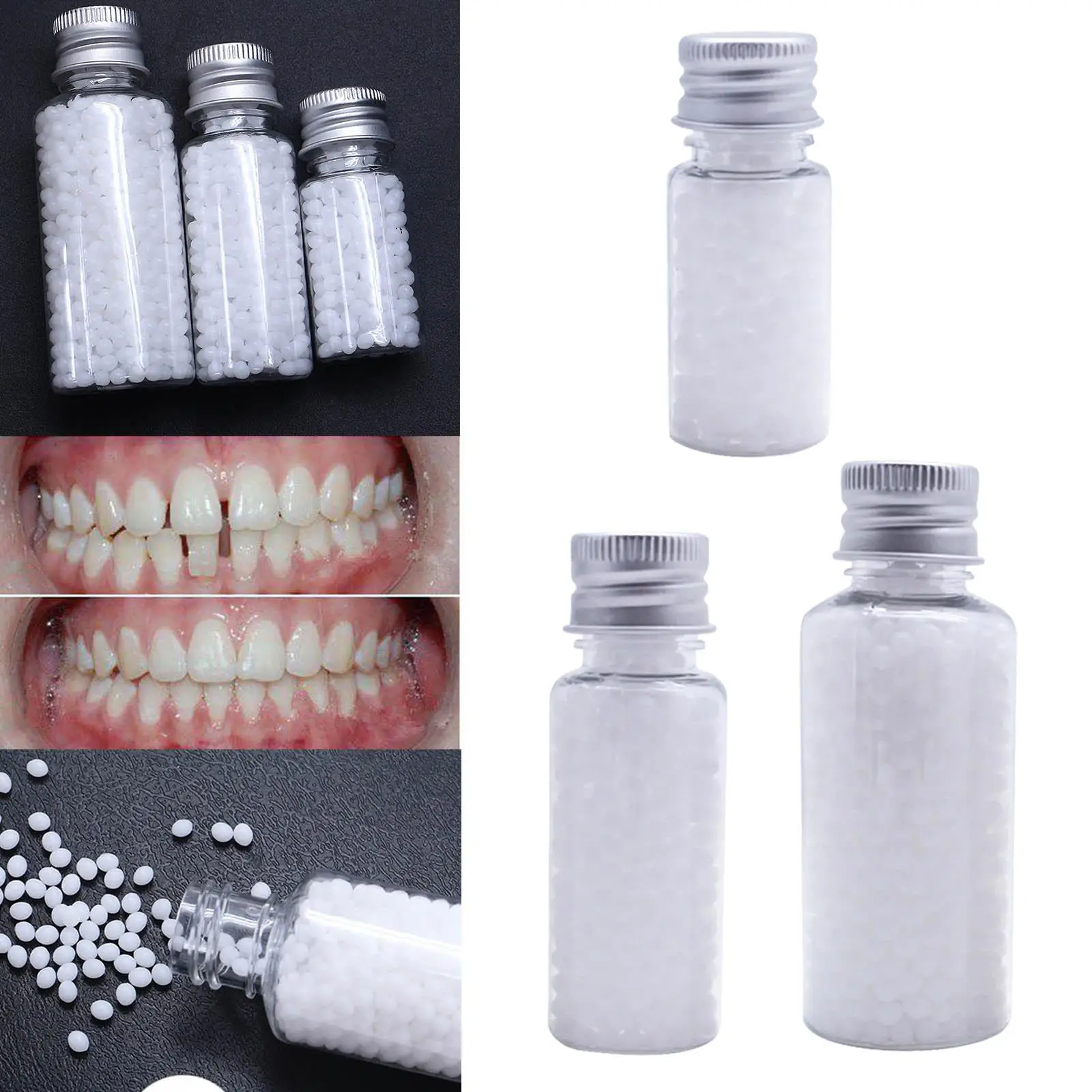 Tooth Filling Thermal Beads Moldable Thermal Fitting Beads for Missing