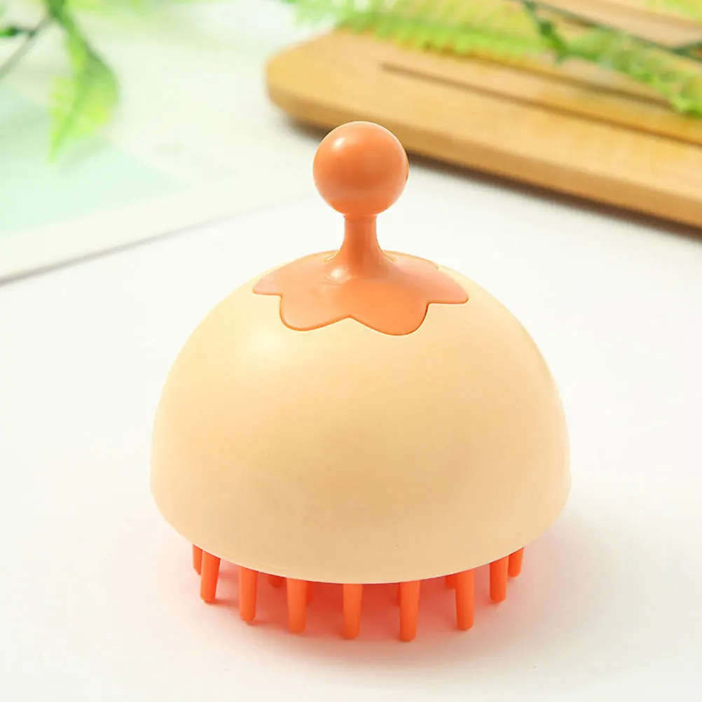 

Shampoo Brush Scalp Massager Brush for Women Men Dandruff Removal Hair Cleaning Tool Dual Purpose Handheld Shower Hairbrush