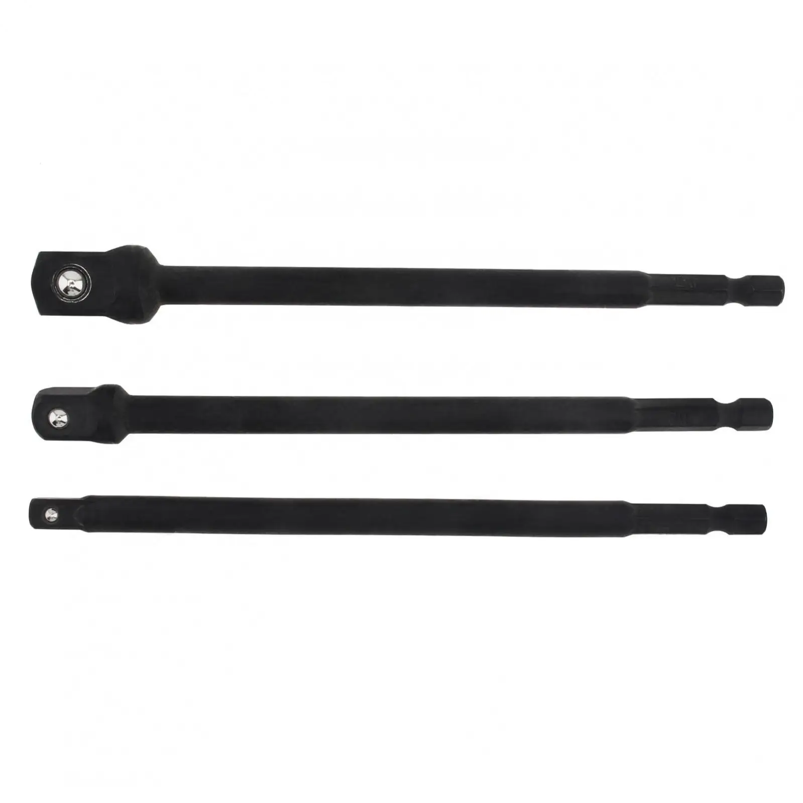 Imagem -04 - Conjunto de Adaptador de Soquete de Grau de Impacto de Alto Carbono Polegada 8-polegada Polegada Hex Haste Adaptador de Driver de Soquete de Broca de Energia 150 mm