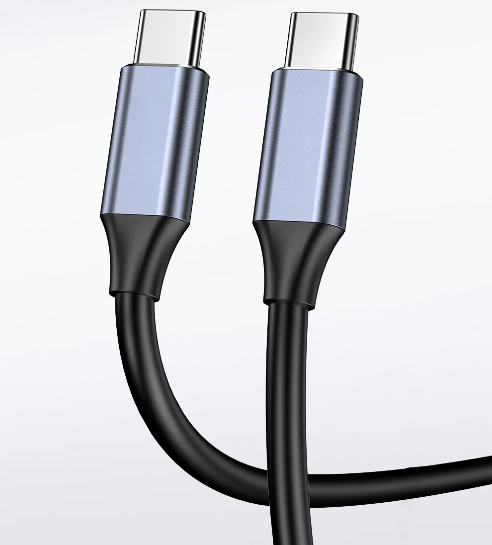 USB3.2 Kabel Gen2 USB Typ C Voll Funktionsfähig 20Gbps Übertragungsgeschwindigkeit Datenkabel 3m 2m 1m Kurz 8K 60Hz 240W Schnellladekabel – Detail 2