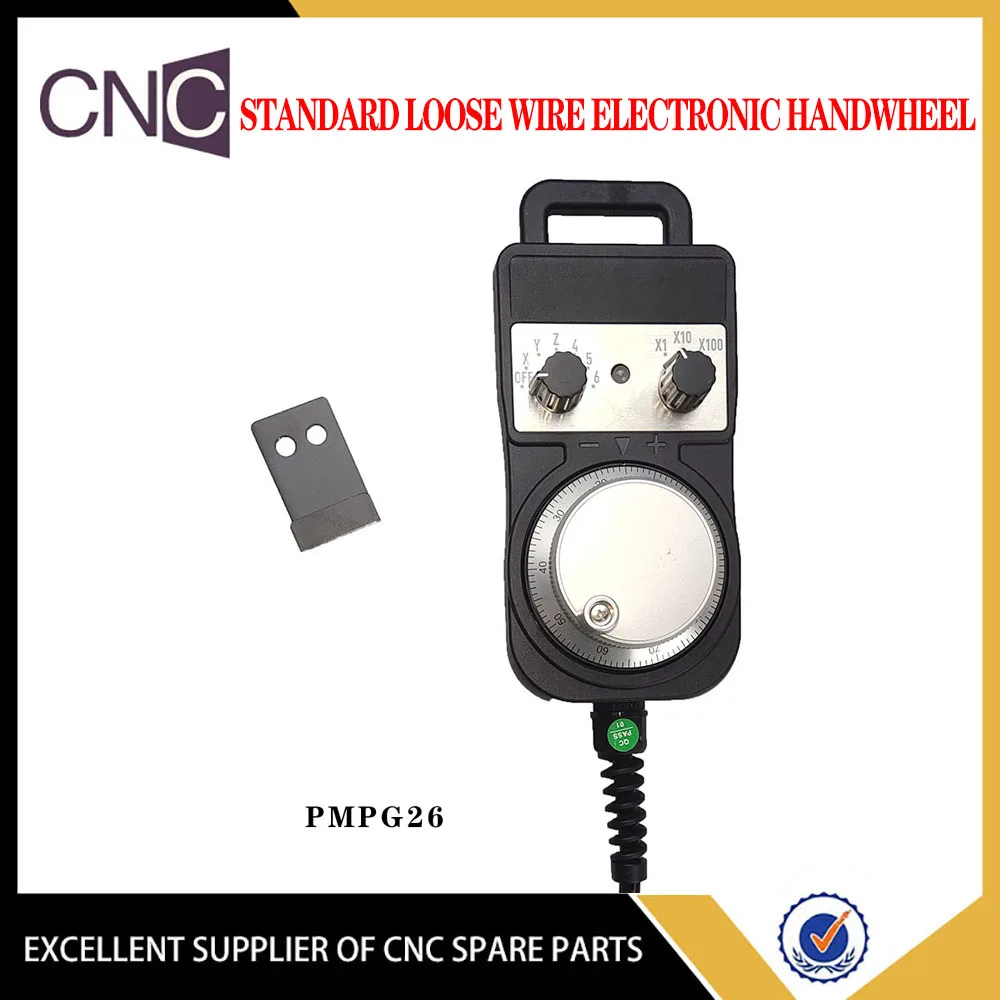 4/6-axis MPGCNC electronic handwheel mach3 controller FAGOR GSK Siemens Mitsubishi 5V manual pulse generator metal handwheel