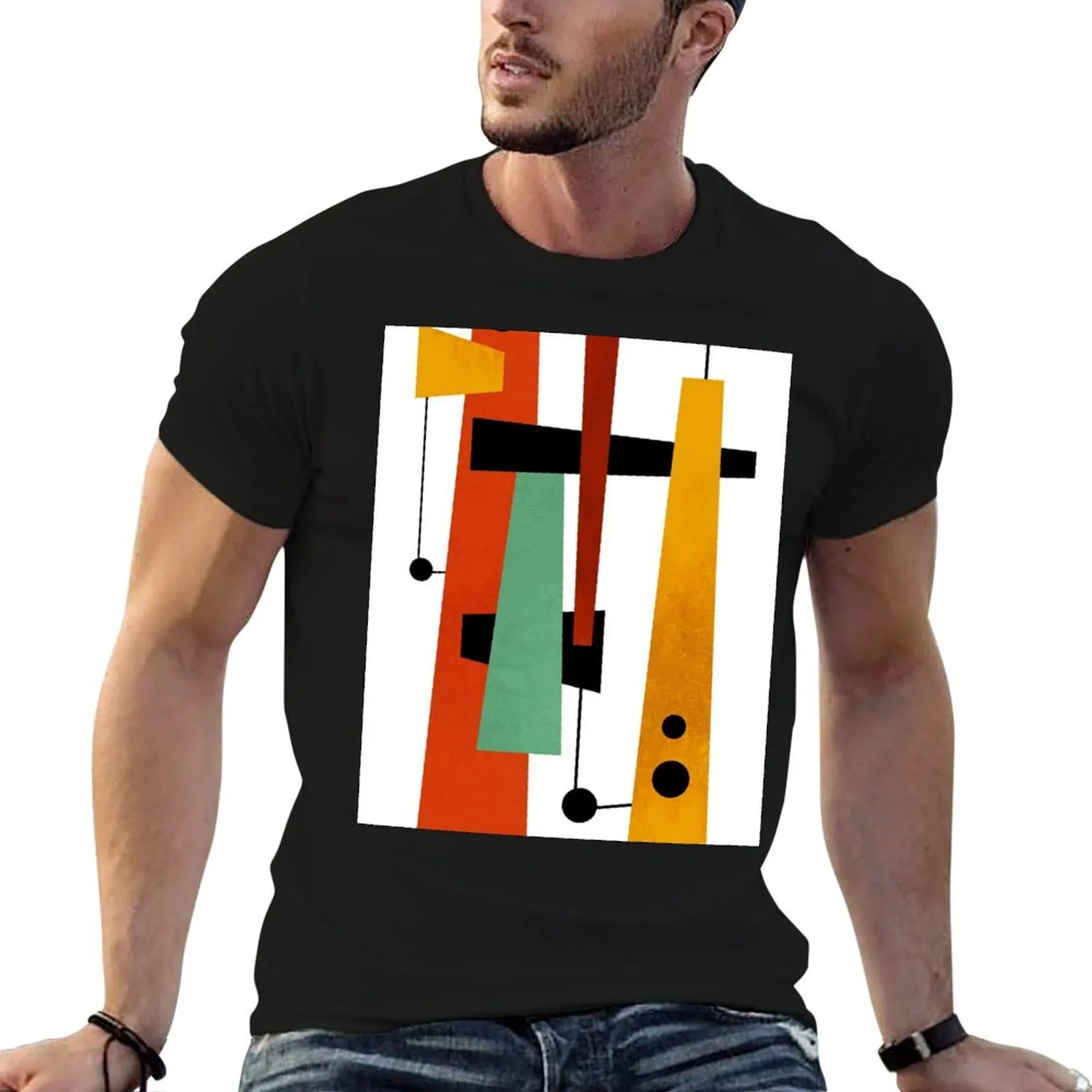 Modern Mid Century Art 2 T-Shirt Trend Art Print T-Shirt