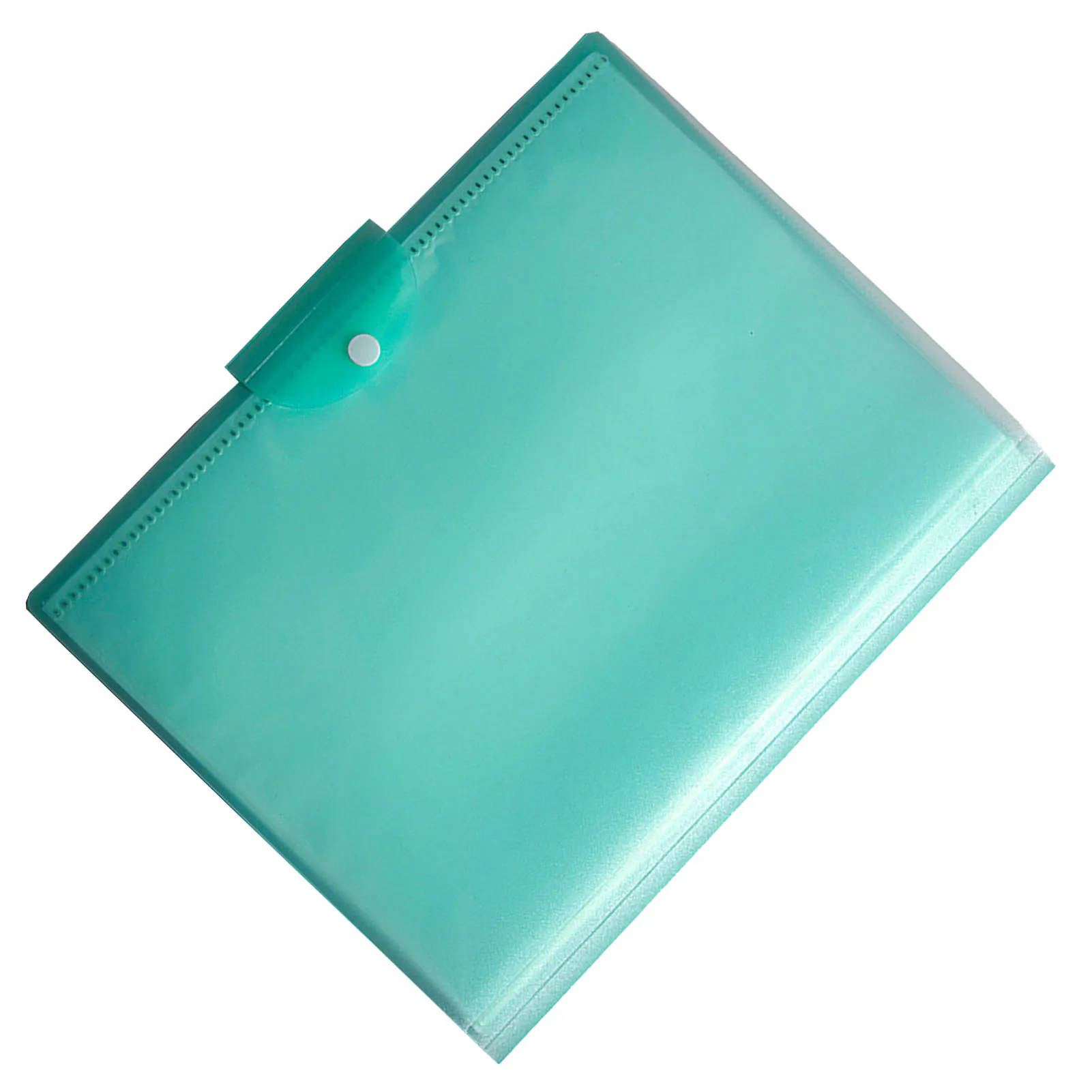 File Folder A3 Size Multi Pockets PP Clear Round Edge Document Organizer Matching Buckle Lock Office School Students Folder