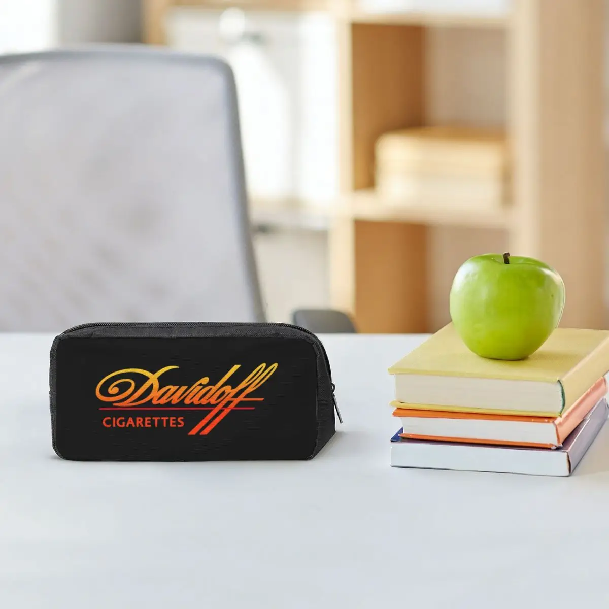 Estuches para lápices Davidoff Cigar (2) para estudiantes, caja para lápices escolares, bolsa para lápices, estuche grande para guardar lápices, soporte para bolígrafos