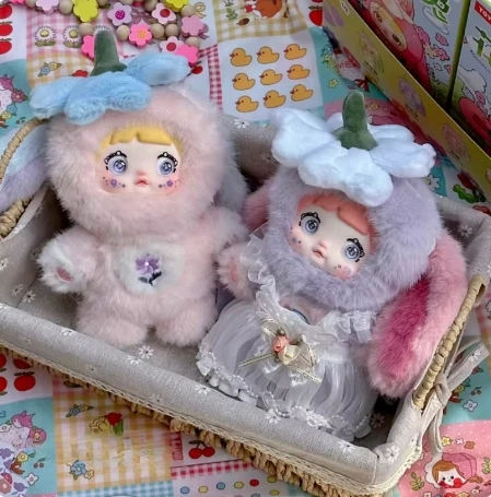 

Authentic Nommi V2 Garden Bunny Plush Pendant Blind Box Cute Doll Collection Figurine Kawaii Desk Decoration Gift Toy