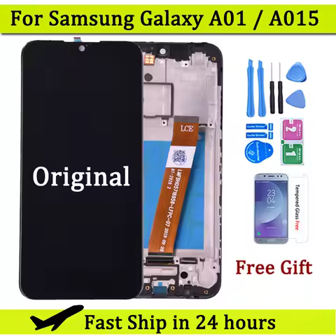 Original For Samsung Galaxy A01 A015 A015F LCD display With Touch Screen Assembly for Samsung SM-A015F/DS lcd screen
