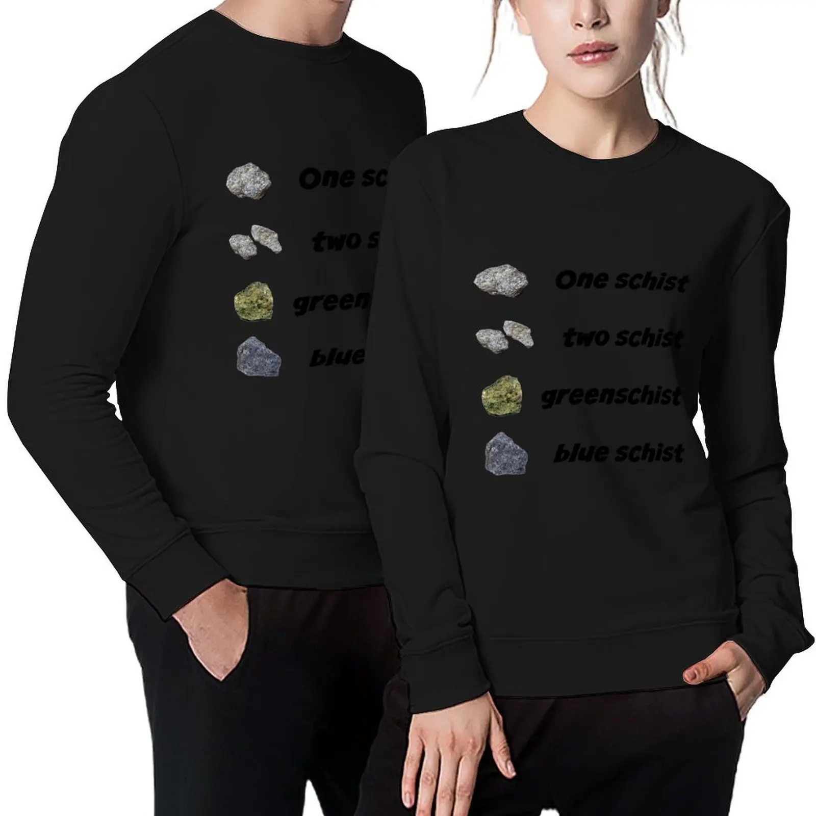 

Funny geology geologist One Schist, Two Schist Pullover men's clothing tracksuits autumn pullover