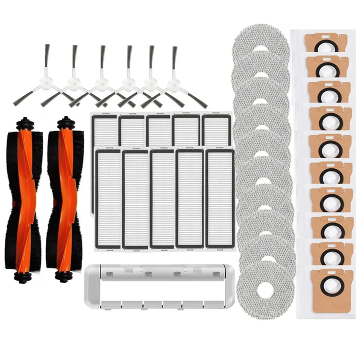 

A61T-для робота-пылесоса Xiaomi X20 +/X20 Plus, детали, основная боковая щетка, фильтр Hepa, швабра, тканевый мешок для пыли, сменные аксессуары