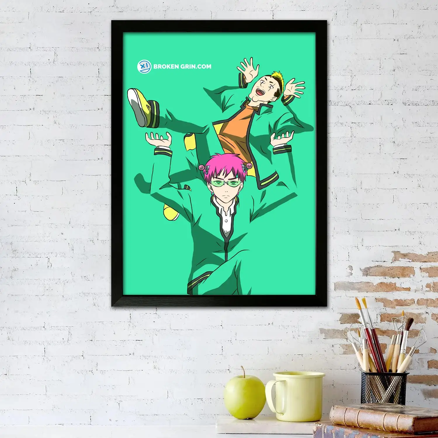 The Disastrous Life Of Saiki K Reawakened  Poster and Wall Art, Picture Print, Modern Family Bedroom Decor,Decorative painting