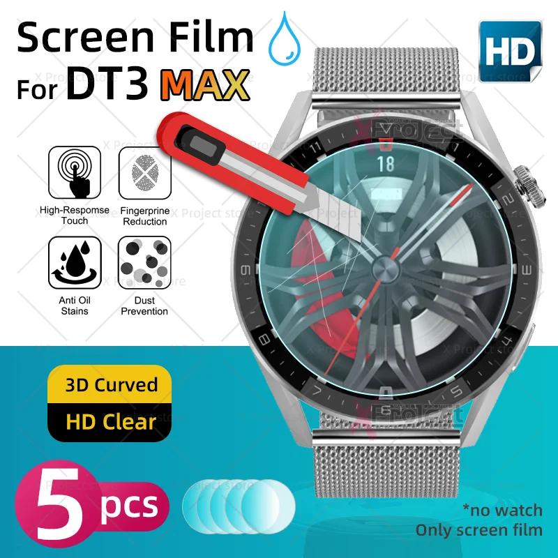

Умные часы DT3 MAX Защитная пленка для экрана DT3MAX умные часы HD гибкое стекло защитная пленка для часов 7 защитная пленка для экрана PK DT3 PRO