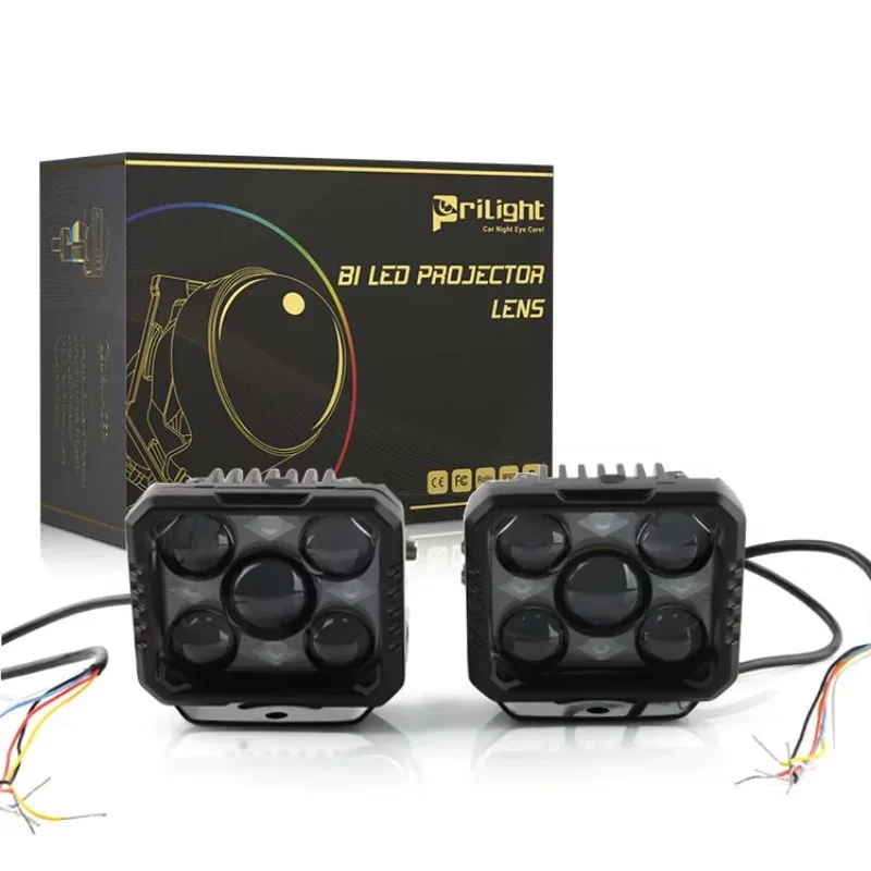 Motorcycle Led Driving Auxiliary Light 4X4 Offroad Light 64W LED Work Lamp Off Road Spotlights！！