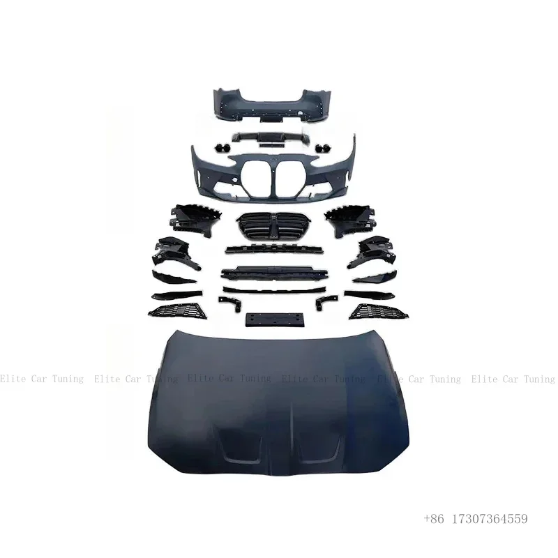 Modification High Quality M4 Design 4 Door Hood Car Bumpers Accessories for 4 Series G26 Upgrade to M4 G82 Bodykit
