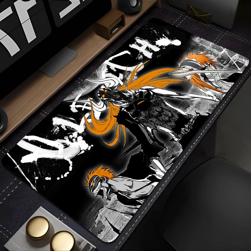 Design sense Mouse Pad PC Desk Mat Gamer Office Computer B-bleach Carpet Keyboard Table Gaming Accessories Locking Edge Mousepad