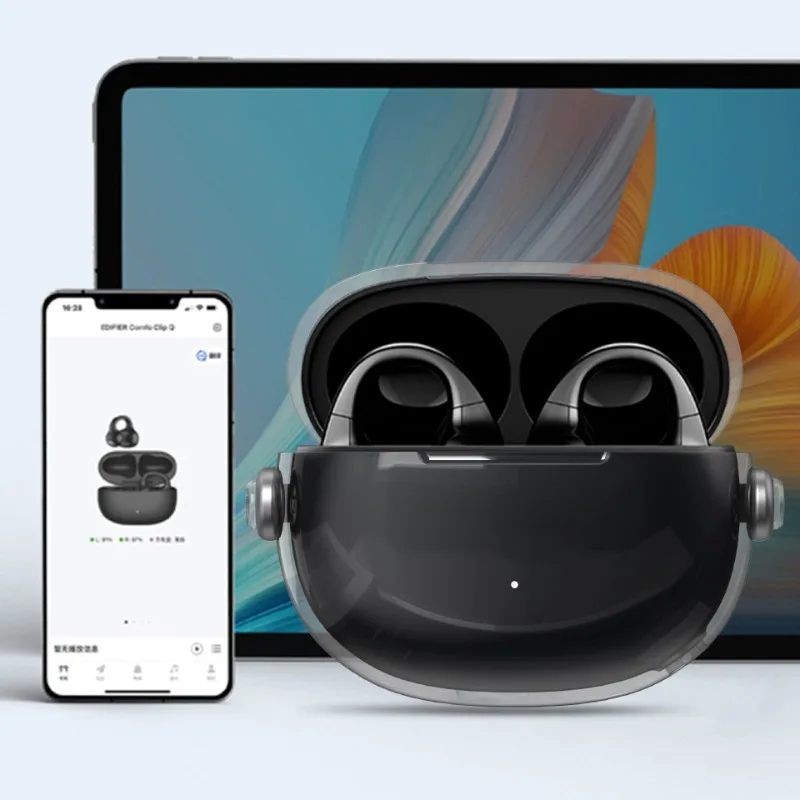 New Trendy Protective Case For LolliPro3 & Edifier Comfo Clip Bluetooth Headphones - Durable Design