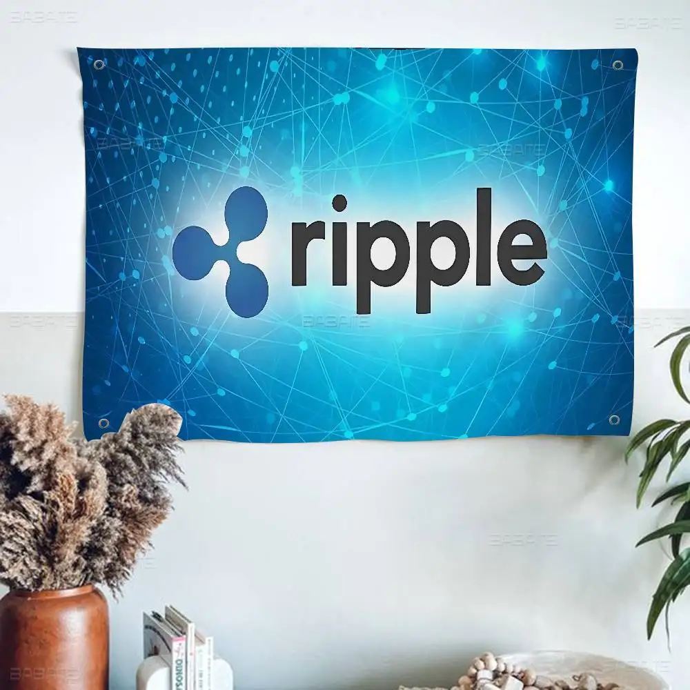 Xrp Ripple Crypto Large Size Shop Art Promotion Advertising Booth Flag Hanging Banners