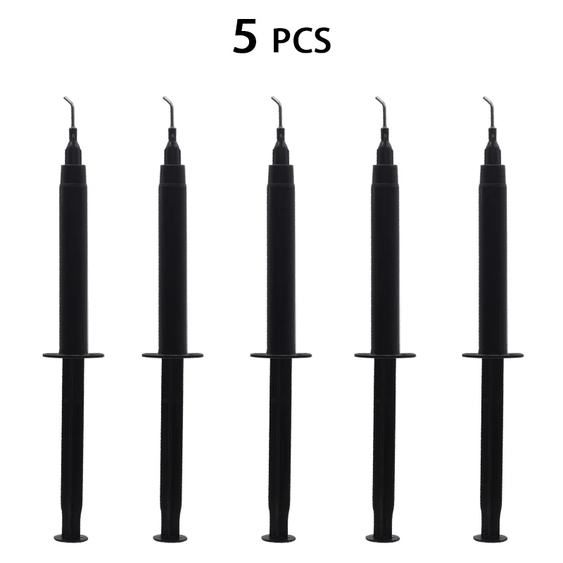 5 pçs/lote 3ml profissional dentes clareamento goma clínica barreira gutta dam proteção clínica gengival barreira dental goma granel