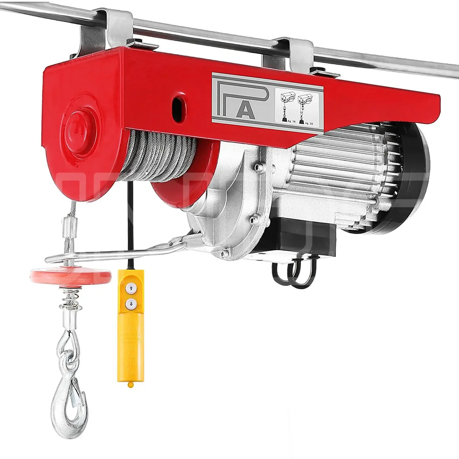 Home Use Electric Hoist 200 Kg 500 Kg 1200 Kg Wire Rope PA Type Electric Hoist