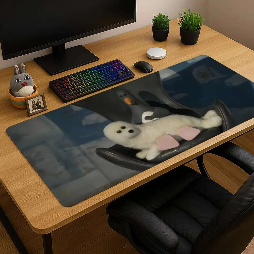 Super Feathers McGraw Mouse Pad Large gaming mat,extended desk pad,custom anime mousepad,RUB mouse mat,non slip surface