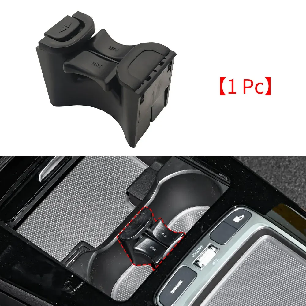 For Benz W118 W177 W247 Car Enter Console Insert Drinks Cup Holder For Mercedes A B GLA GLB CLA Class A180 B200 GLA220 CLA260