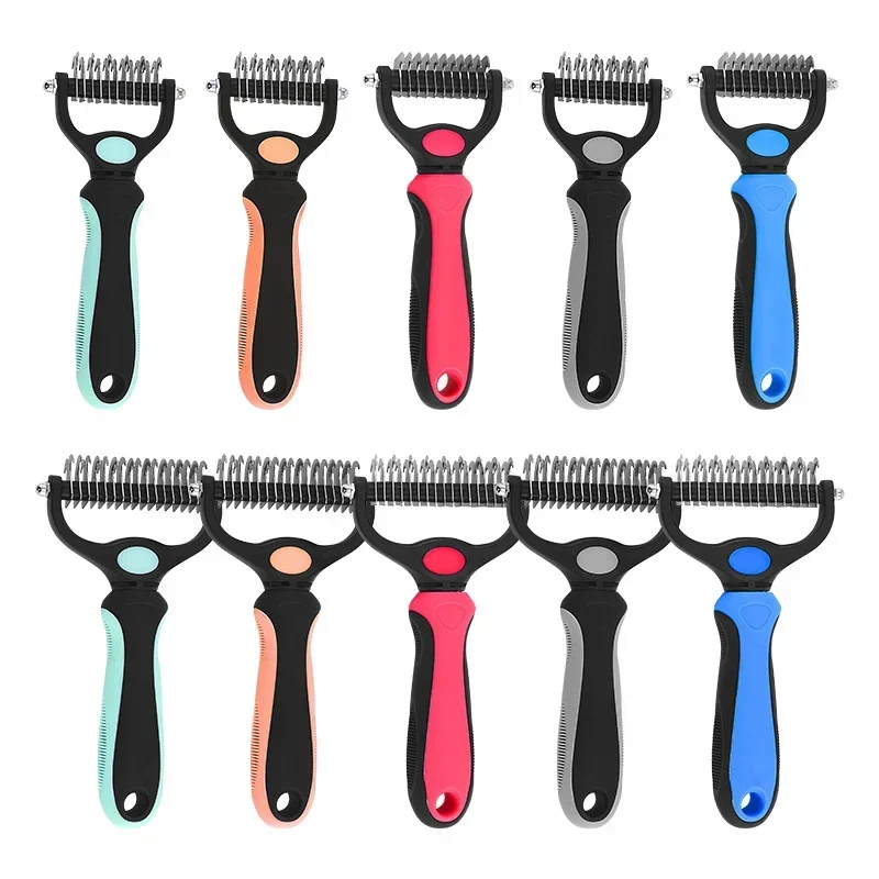 Dog Grooming Professiona Shedding Tools Kittens Dogs Long Hair Short Hair Pet Grooming Care Pet Dogs Grooming Shedding Supplies