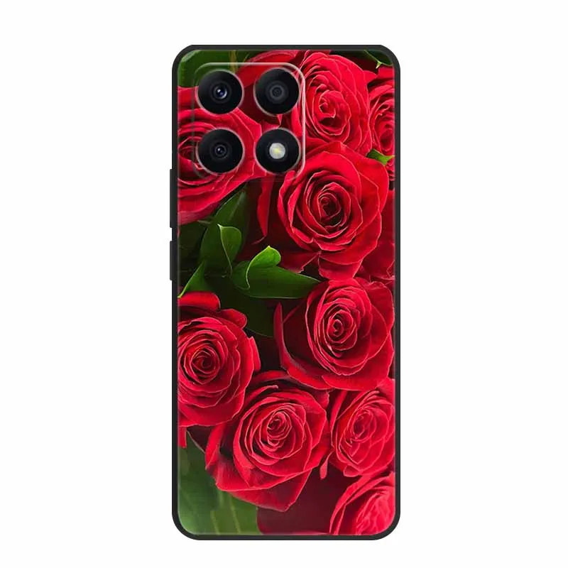 حافظة لهاتف Xiaomi 15T Pro 15T Pro Funda موضة زهور سوداء من السيليكون الناعم غطاء خلفي لهاتف Xiaomi 17 15T 5G حافظة 15 T Pro #6