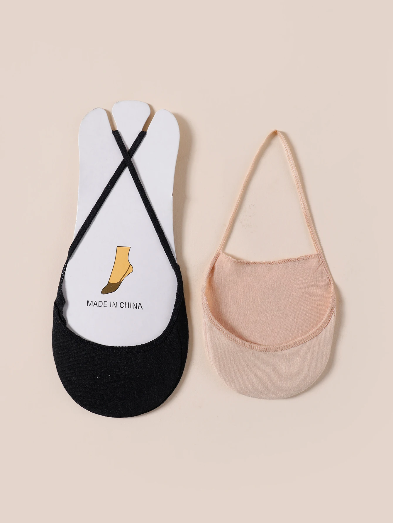 1/3/5 Pairs Random Solid Color - огляд і ціна No Show Sock Women