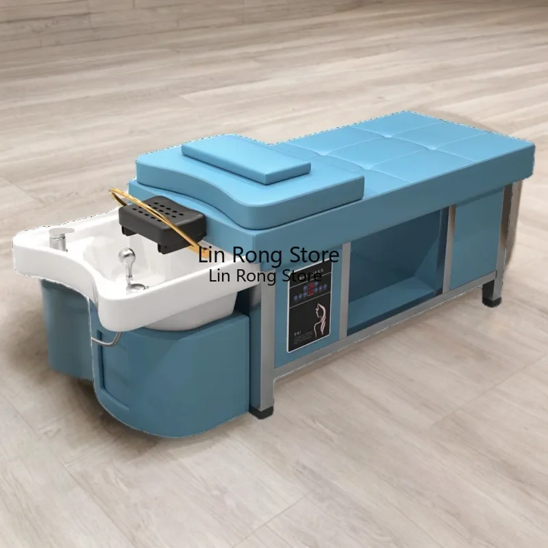 Complete Beauty Salon Washbasin Chair Water Circulation Basin Aesthetics Shampoo Bowl Pedicure Economic Cama De Pilates Spa Hair