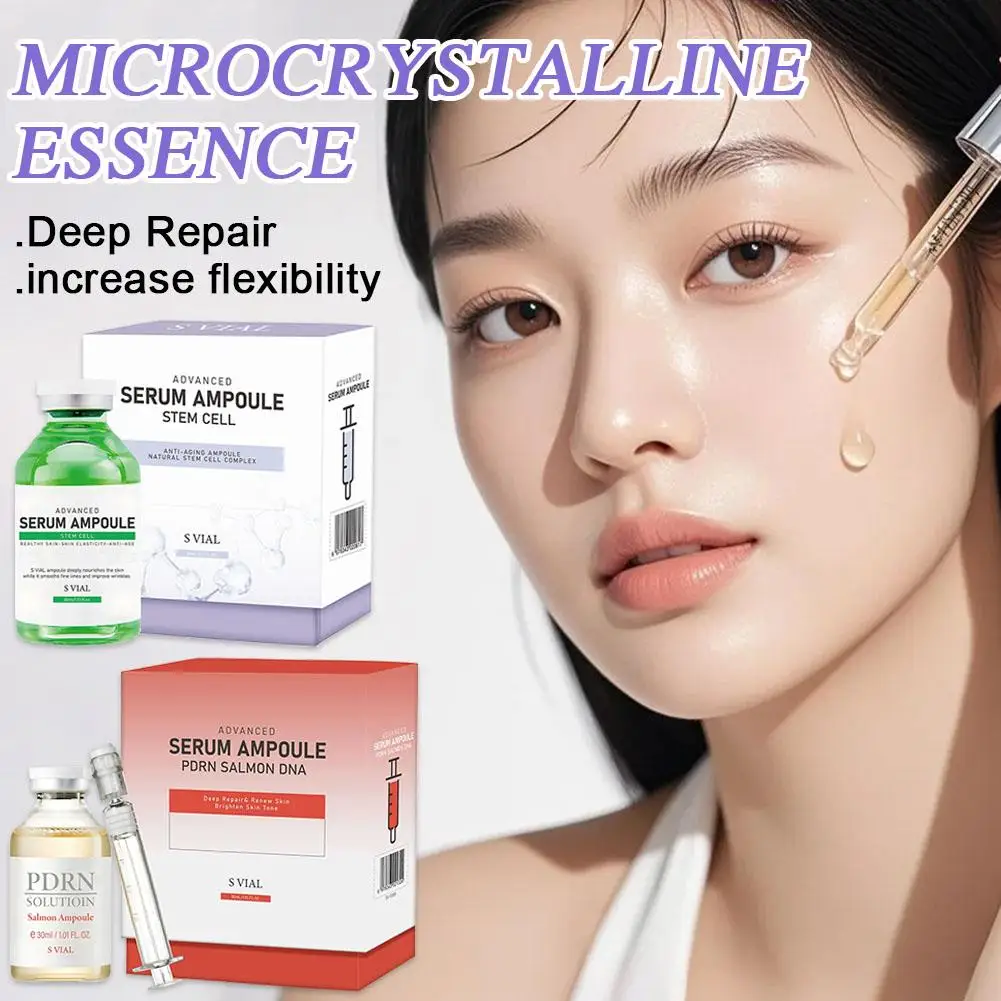 PDRN Salmon DNA Face Serum Ampoule Advanced Deep Repair Brighten Tone Strengthen Barrier Firming Face Essence Korean Skin Care