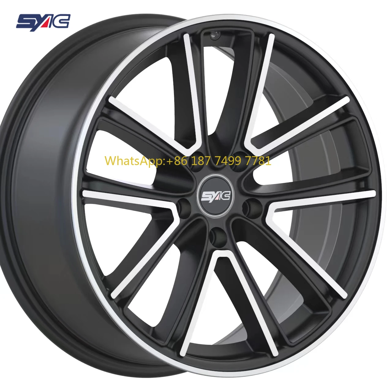 

SYAC 18-22 Inch Factory Direct Sales Customization Aluminium Alloy High Performance Forged Passenger Car Wheels Rims Hubs