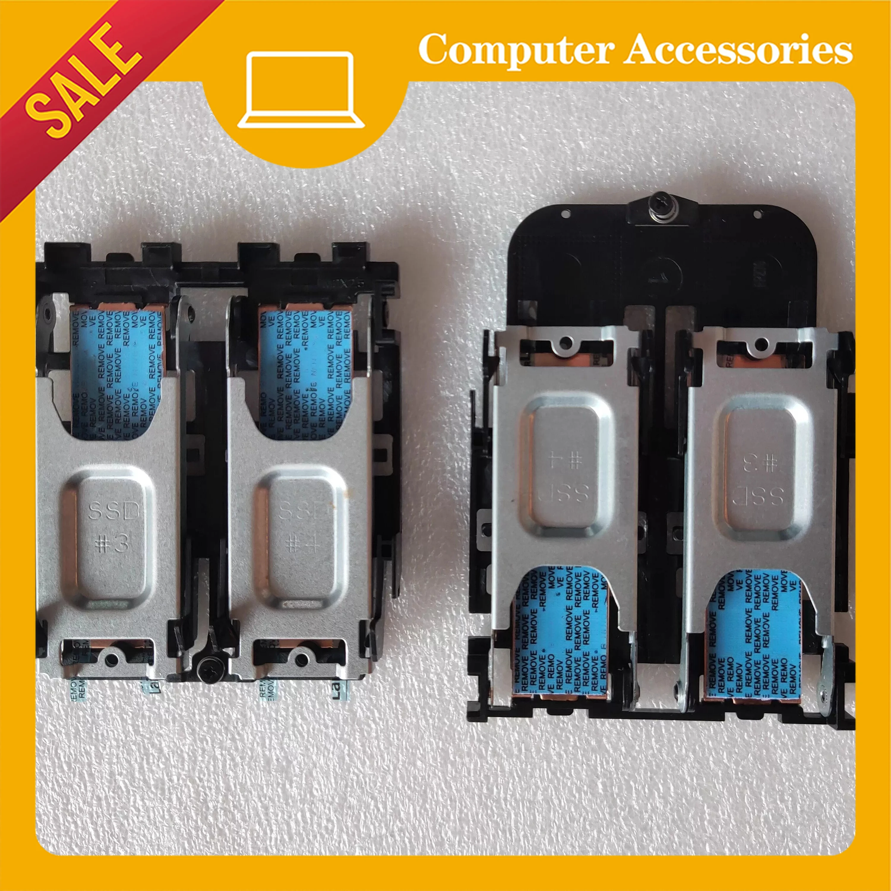 

Для HP ZBook Fury 15 17 G7 G8 M.2 SSD3 SSD4 SSD кронштейн жесткого диска радиатор M17040-001 AM2WW000J00