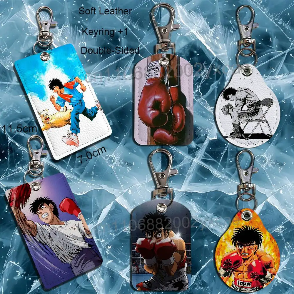 Shy socially anxious Hajime no Ippo Holder For Bank Business Work Card Holder Student Card Case Bus Card Keychain