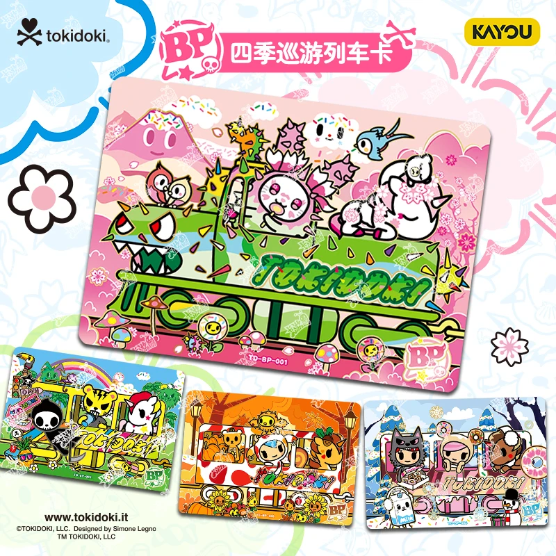 In Stock Card Game Tokidoki Adventure Tour Roaming Pack First Official Genuine Peripheral Card Collection Gift