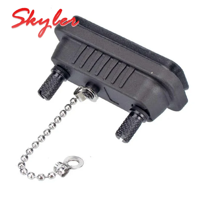 D-SUB DB9 DB15 DB25 DB37 Waterproof Connector Dust Cover DB 9 15 25 37 Pin Female Socket IP67 Serial Port Straight Pin Connector