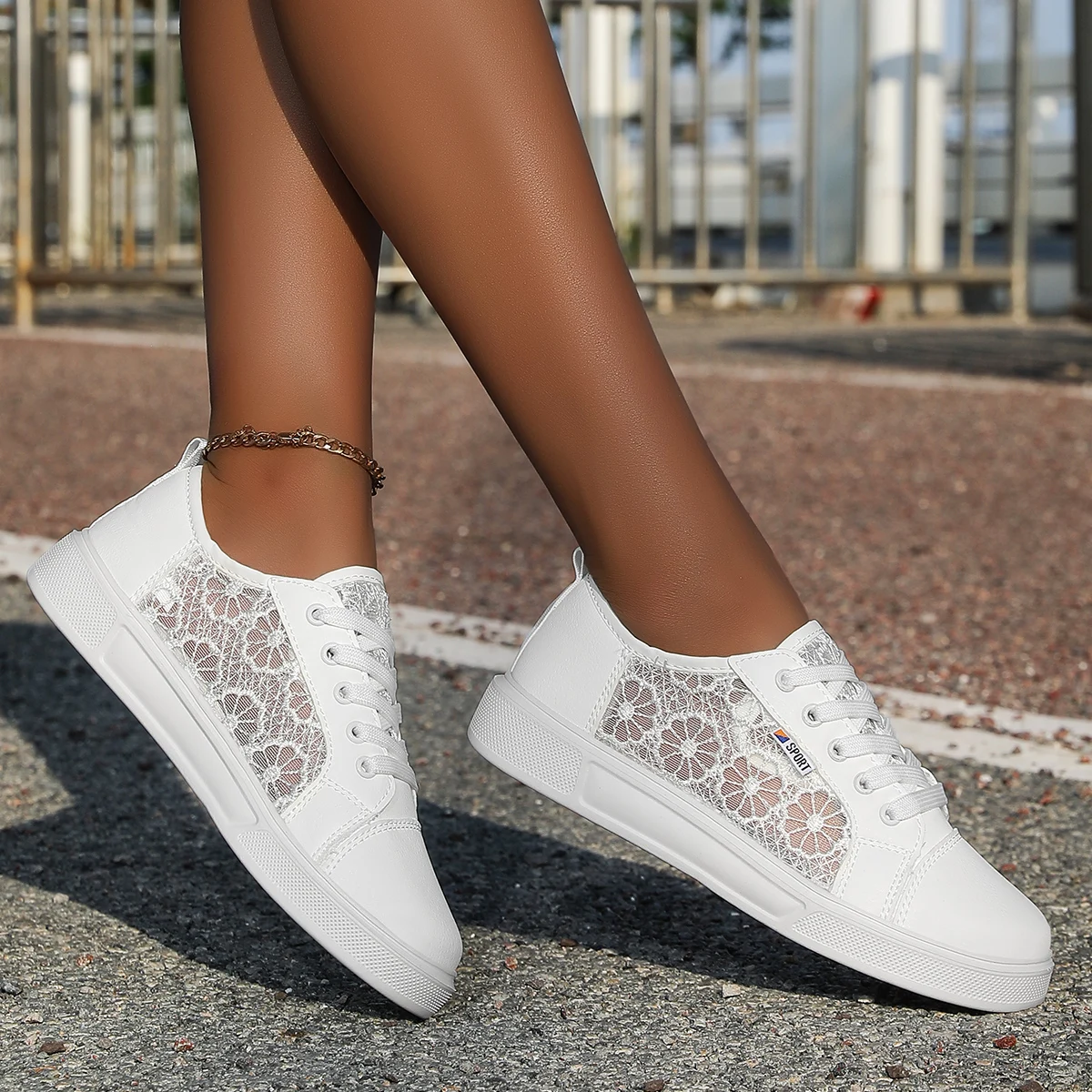 Tênis esportivos da moda, têni - Running Gear For Women avaliação e preço