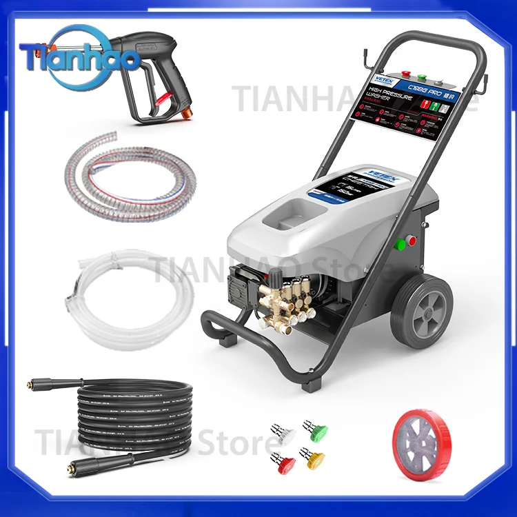 Electric Pressure Washer for Professional Commercial Auto Workshop Cleaning 15L/min 220V AC 120 Bar 150 Bar 12 MPa 15 MPa