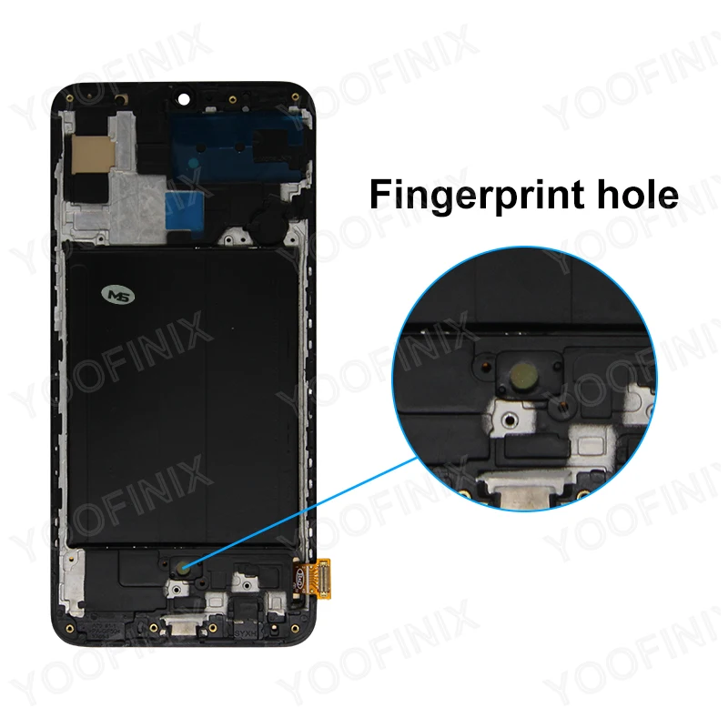 AMOLED For Samsung Galaxy A70 LCD Display Touch Screen Digitizer For Samsung A705 A705FN SM-A705F SM-A705 LCD Replacement Parts