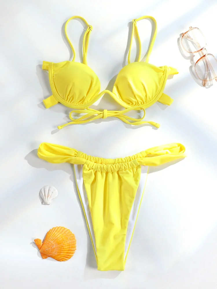 Tanga para mujer de elastano