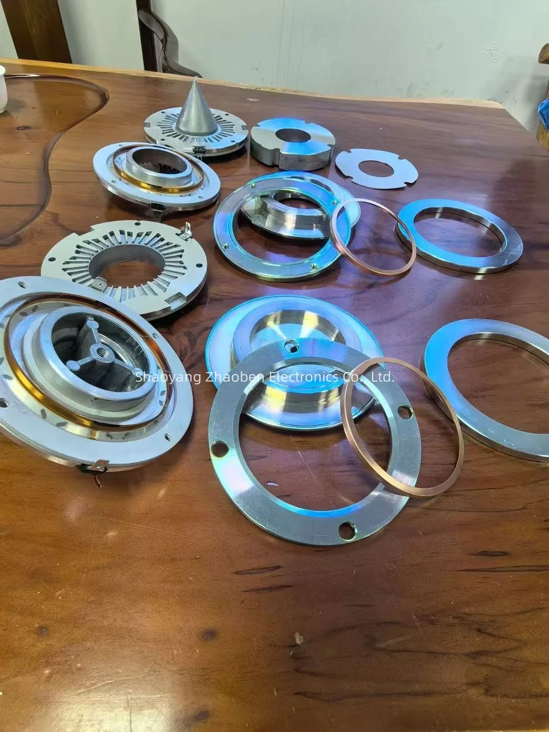 مكبر صوت نيوديميوم مزدوج 2430H عالي الجودة 76 مم، محرك مكبر صوت احترافي بحجاب الحاجز، 36 مم