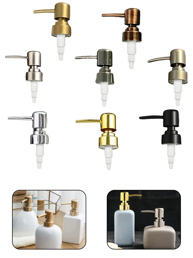 ABS Hand Soap Pump Dispenser Head Nozzle Is Suitable For Bathroom Kitchen Foam Soap Dispenser Shampoo Dispenser