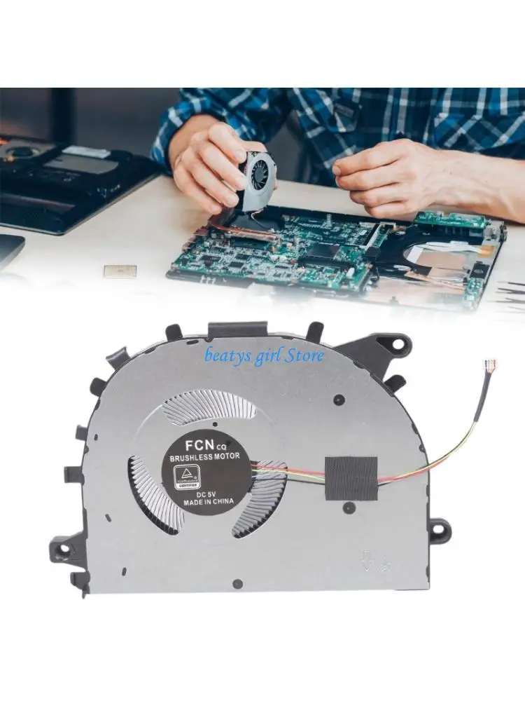 C7AB Metal Computer Cooling Fan Replacement Part For 2021 Laptop Models New