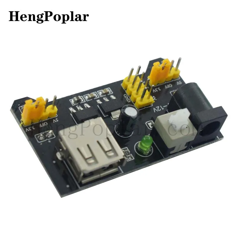 5 قطعة MB102 لوح الخبز وحدة محول الطاقة تيار مستمر 3.3 فولت 5 فولت محول الجهد منظم لاردوينو MB 102 لوح خبز