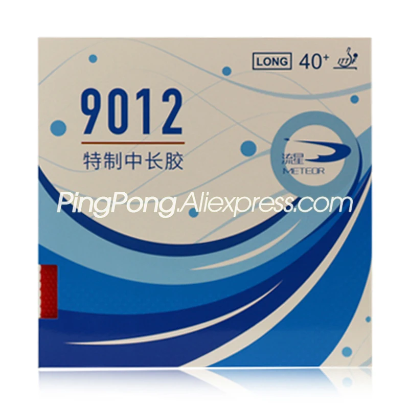 Original METEOR 9012 Long Pips Table Tennis Rubber Semi-long Pips Defensive Ping Pong Sponge Topsheet